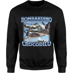  Bluza męska Bombardino Crocodilo Brainrot Tik Tok Memy Bombardiro Crokodilo Bombardinio