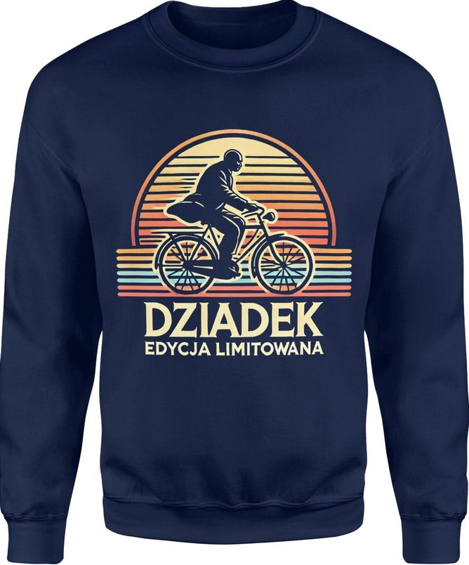 Bluza męska Dziadek edycja limitowana granatowa