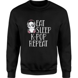  Bluza męska Eat Sleep K-POP repeat KPOP muzyczna