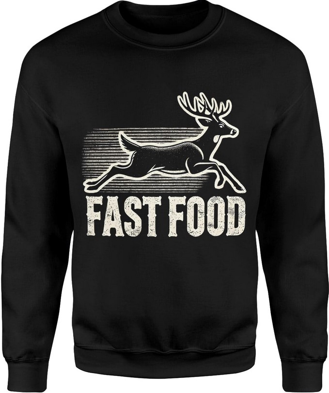 Bluza męska Fast food jeleń z jeleniem