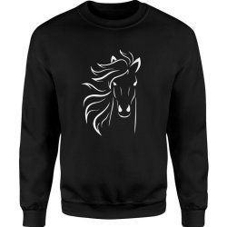  Bluza męska Koń z koniem Horse minimalistyczna