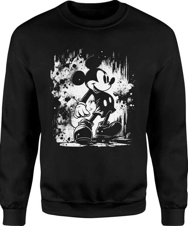 Bluza męska Myszka Miki Retro czarno biała