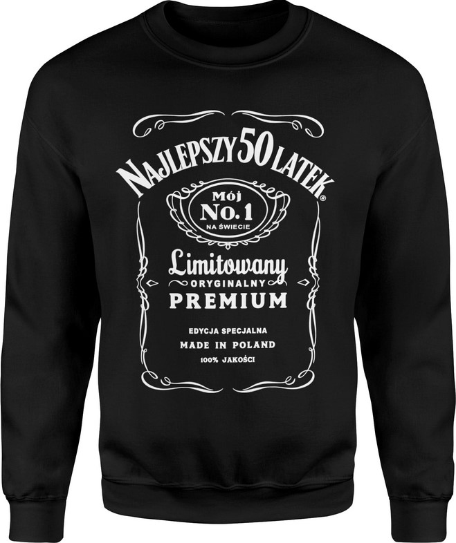 Bluza męska Najlepszy 50 urodziny prezent