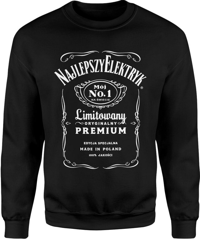 Bluza męska Najlepszy Elektryk dla elektryka
