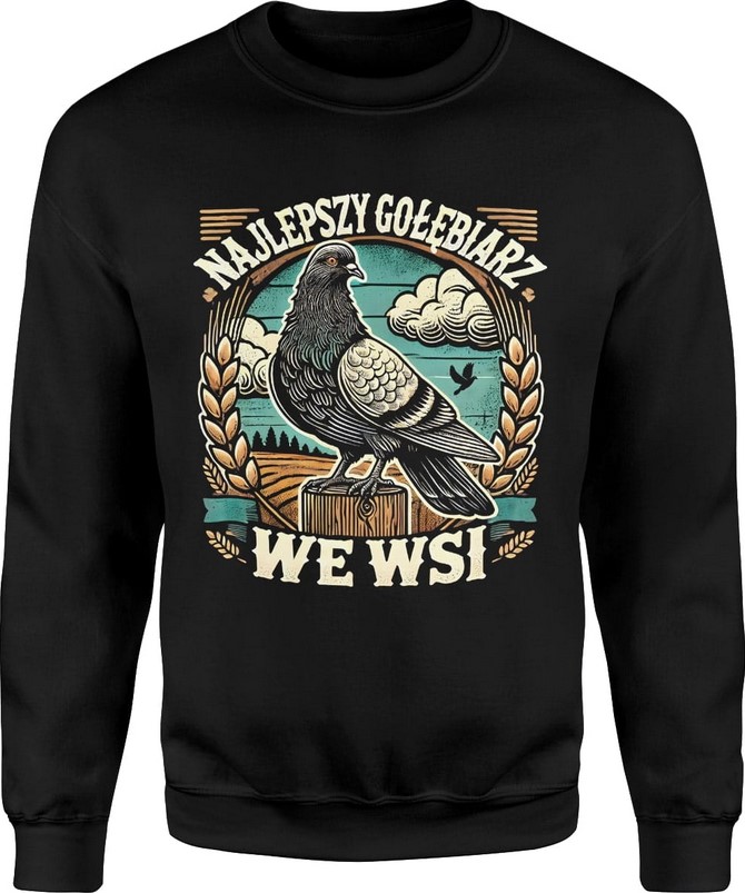 Bluza męska Najlepszy Gołębiarz we wsi