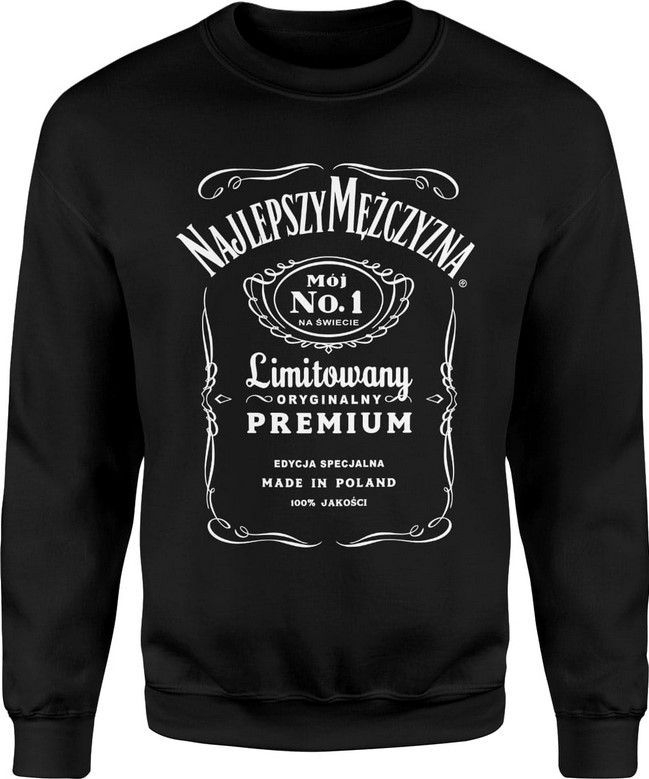Bluza męska Najlepszy Mężczyzna Prezent dla mężczyzny