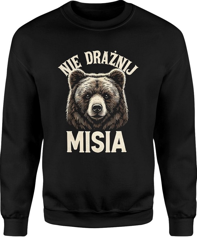 Bluza męska Nie drażnij misia z misiem
