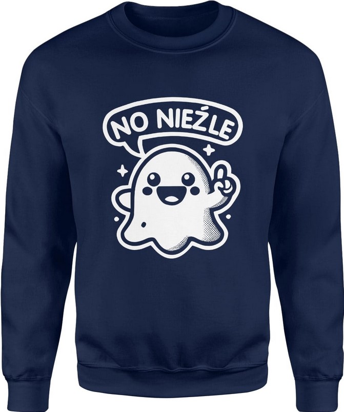 Bluza męska No nieźle duch granatowa
