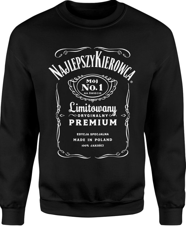 Bluza męska Prezent dla kierowcy tira kierowca