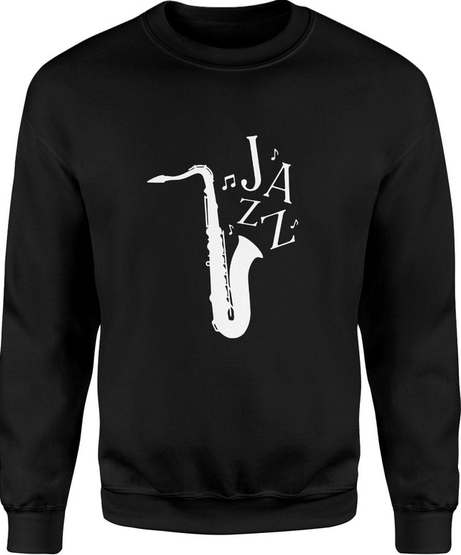Bluza męska Saksofon Muzyczna Jazz