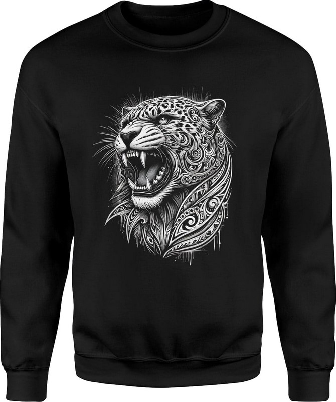 Bluza męska Tygrys Pantera Jaguar z tygrysem