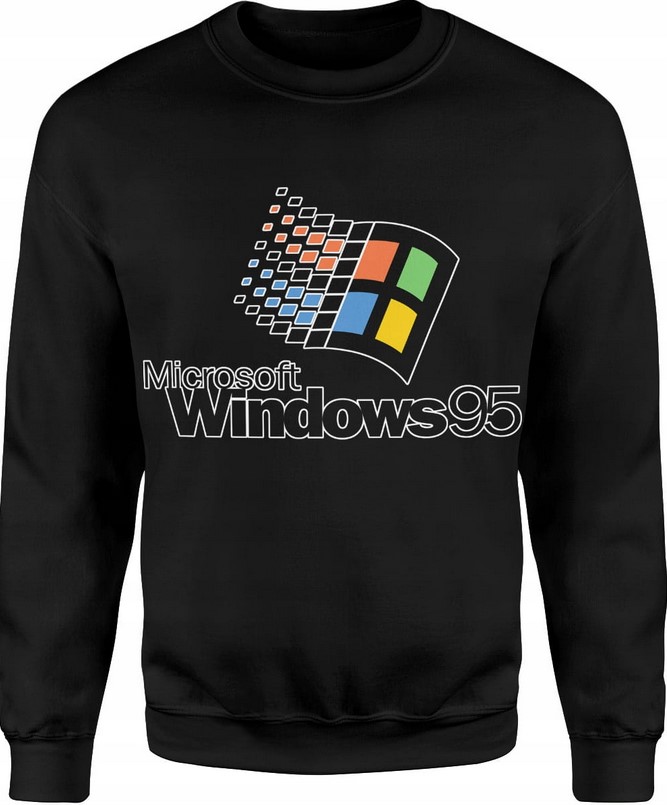 Bluza męska Windows 95 vintage retro