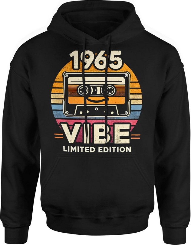 Bluza męska z kapturem 1965 vibe limited edition 60 lat urodziny