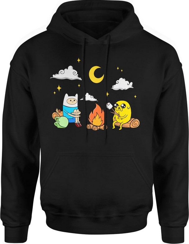 Bluza męska z kapturem Adventure Time Pora Na Przygodę Człowiek Finn Pies Jake