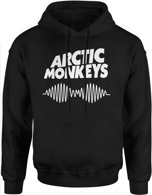 Bluza męska z kapturem Arctic Monkeys muzyczna