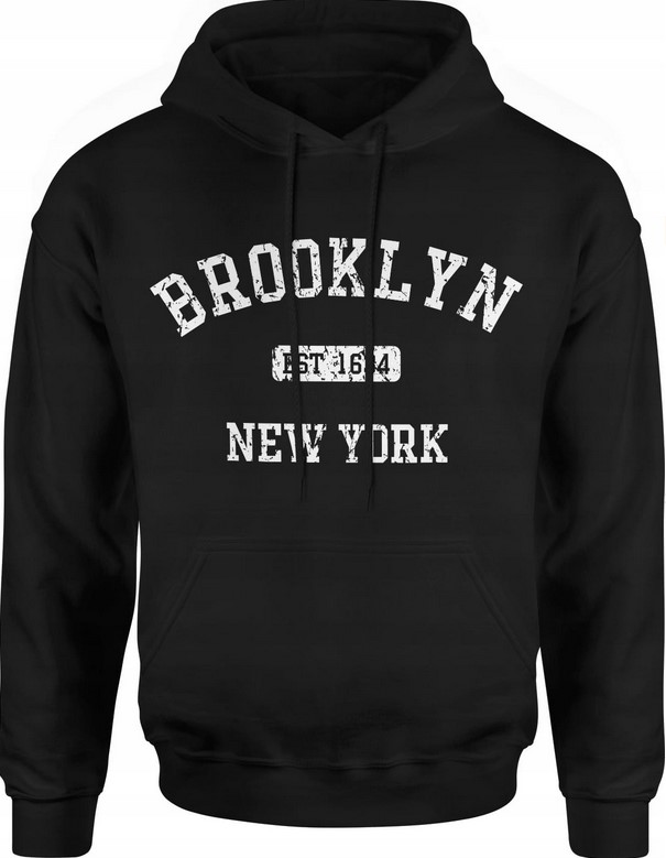Bluza męska z kapturem Brooklyn New York NY