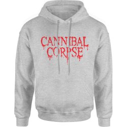  Bluza męska z kapturem Cannibal Corpse szara