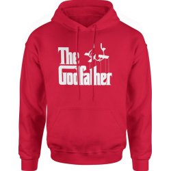  Bluza męska z kapturem Godfather Ojciec Chrzestny czerwona