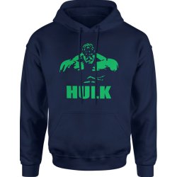  Bluza męska z kapturem Hulk Marvel granatowa
