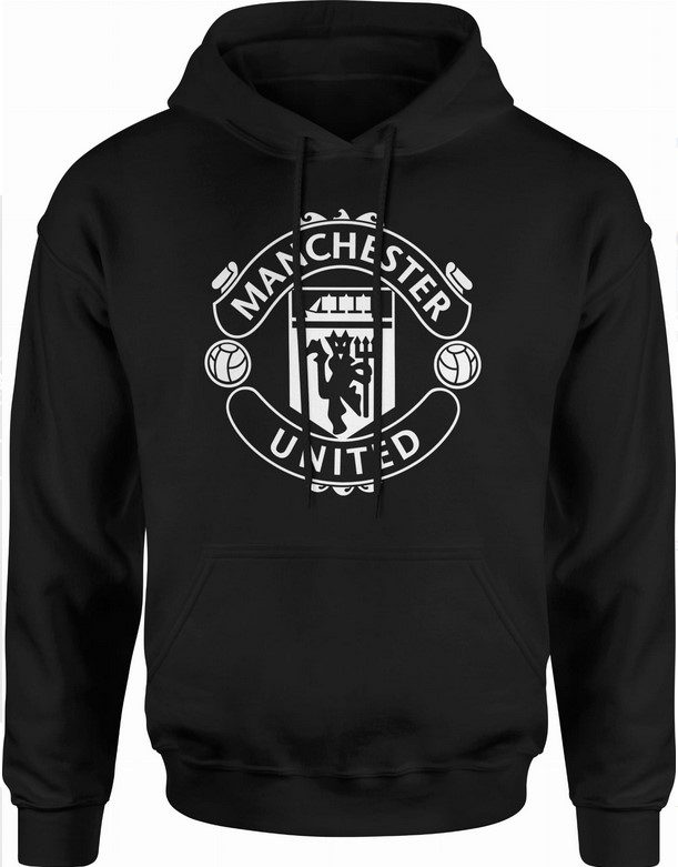 Bluza męska z kapturem Manchester United prezent dla sportowca piłkarza
