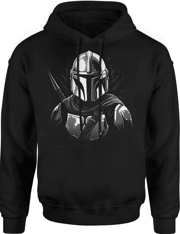 Bluza męska z kapturem Mandalorian Hełm