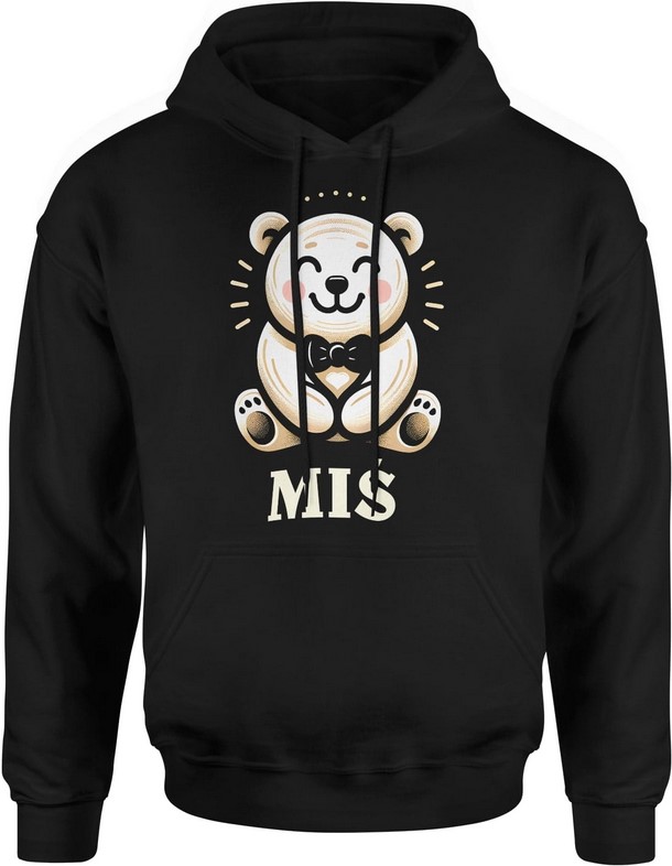 Bluza męska z kapturem Miś Z Misiem