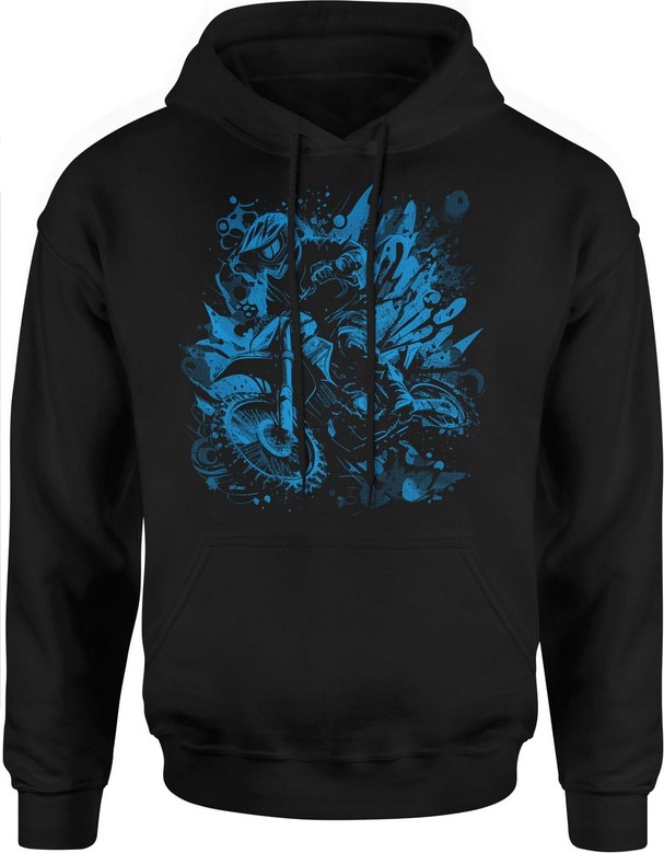 Bluza męska z kapturem Motocross