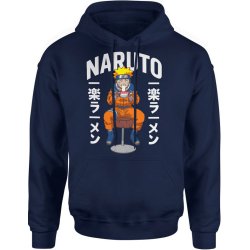  Bluza męska z kapturem Naruto Uzumaki granatowa