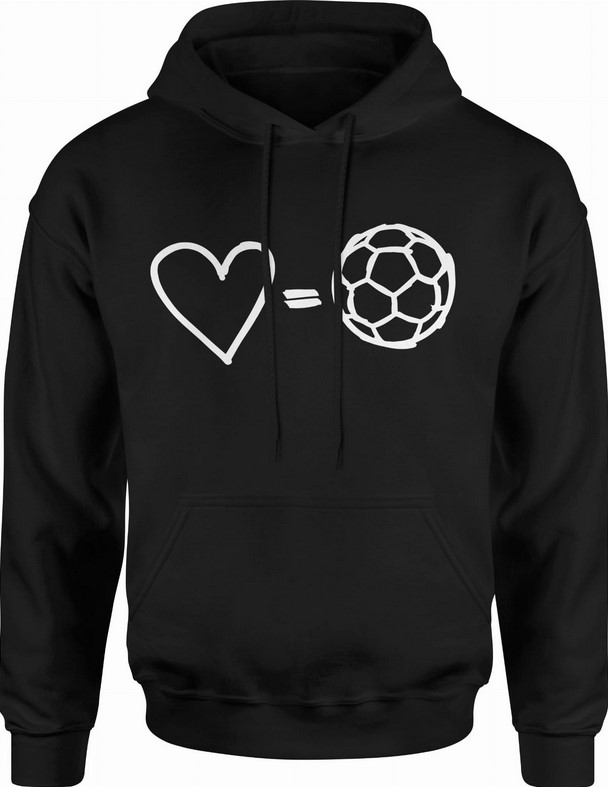 Bluza męska z kapturem Piłka nożna dla piłkarza sportowca trenera