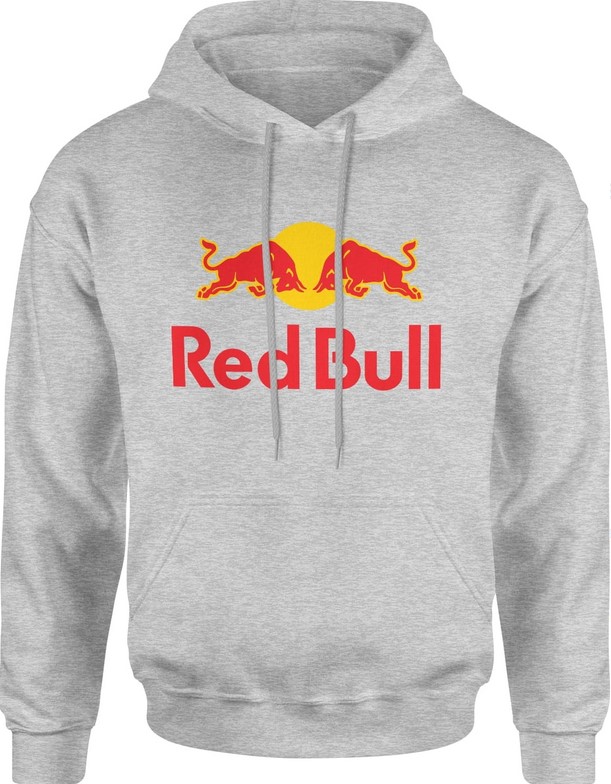 Bluza męska z kapturem Red Bull szara