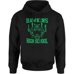  Bluza męska z kapturem Stranger Things Hawkins High School