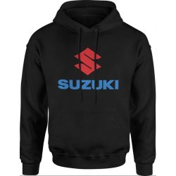  Bluza męska z kapturem Suzuki logo Motocykle