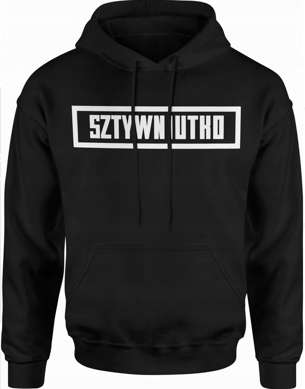 Bluza męska z kapturem Sztywniutko