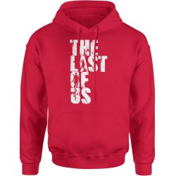  Bluza męska z kapturem The Last Of Us czerwona