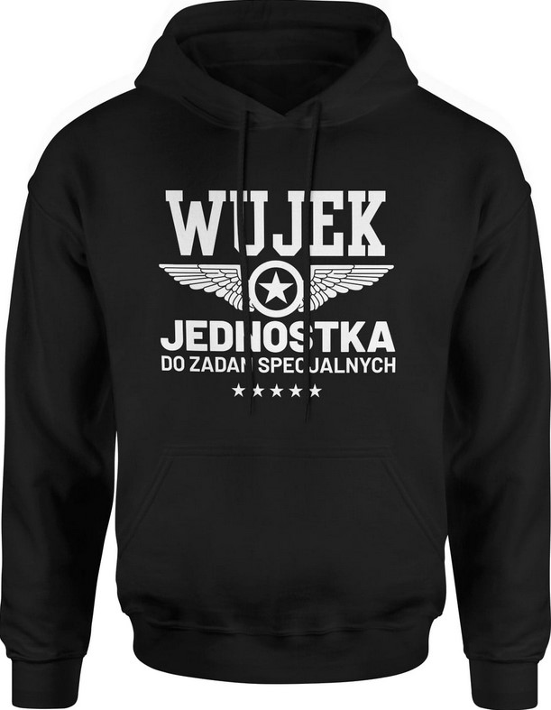 Bluza męska z kapturem Wujek Jednostka do zadań specjalnych