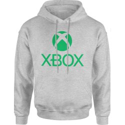  Bluza męska z kapturem Xbox konsola szara
