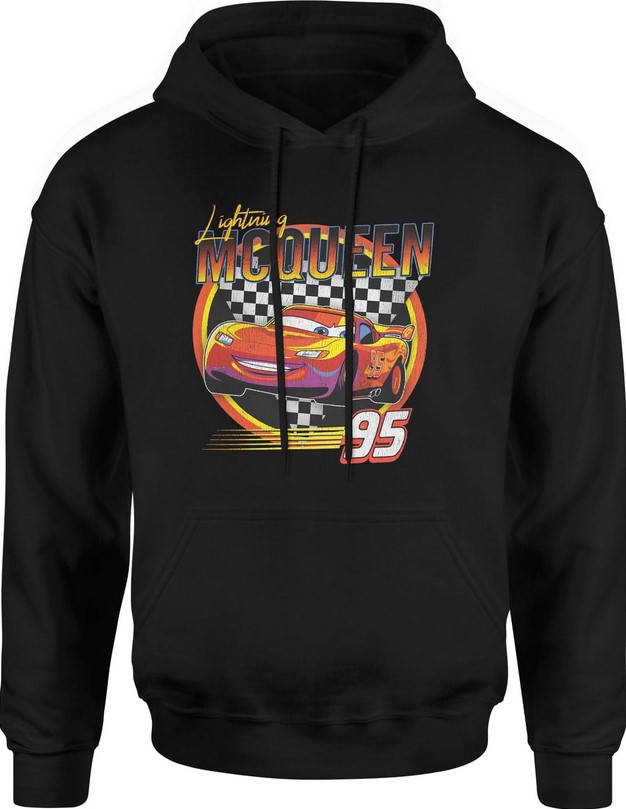 Bluza męska z kapturem Zygzak Mcqueen Auta Cars