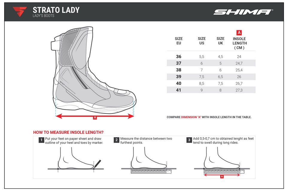 Buty Shima Strato Lady