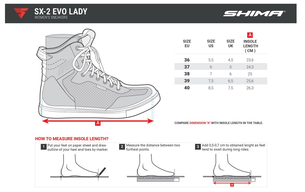 Buty Shima SX-2 Evo Lady Black