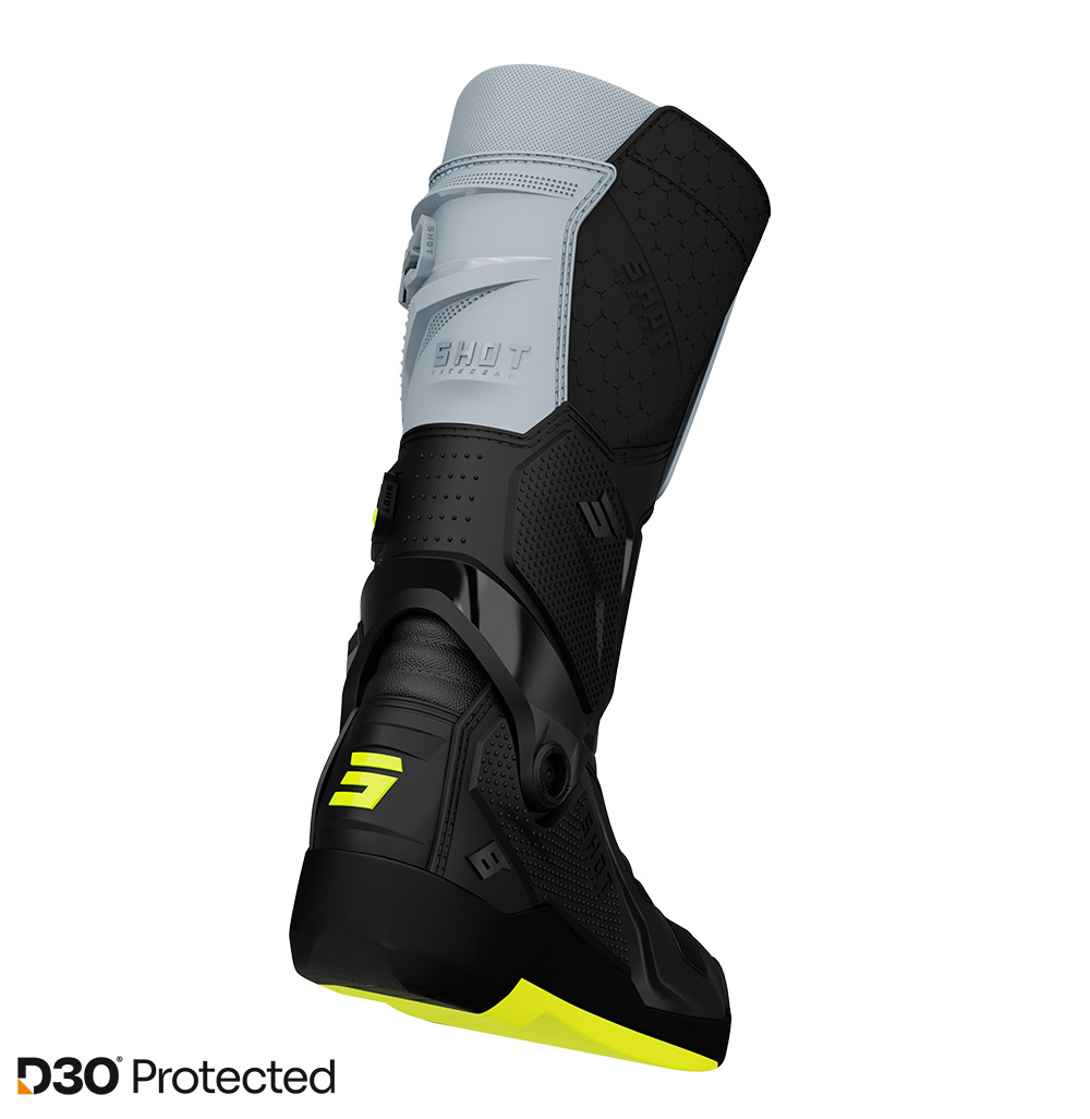 Buty Shot Race 8 Black Grey Neon Yellow