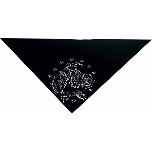 Chusta motocyklowa, bandana NIE JEDZIESZ NIE ŻYJESZ
