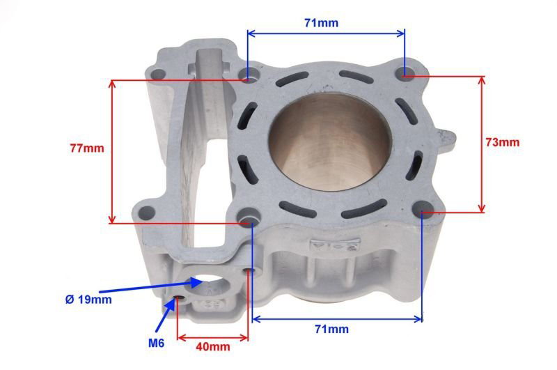 Cylinder ceramiczny 125ccm - Yamaha YZF-R 125
