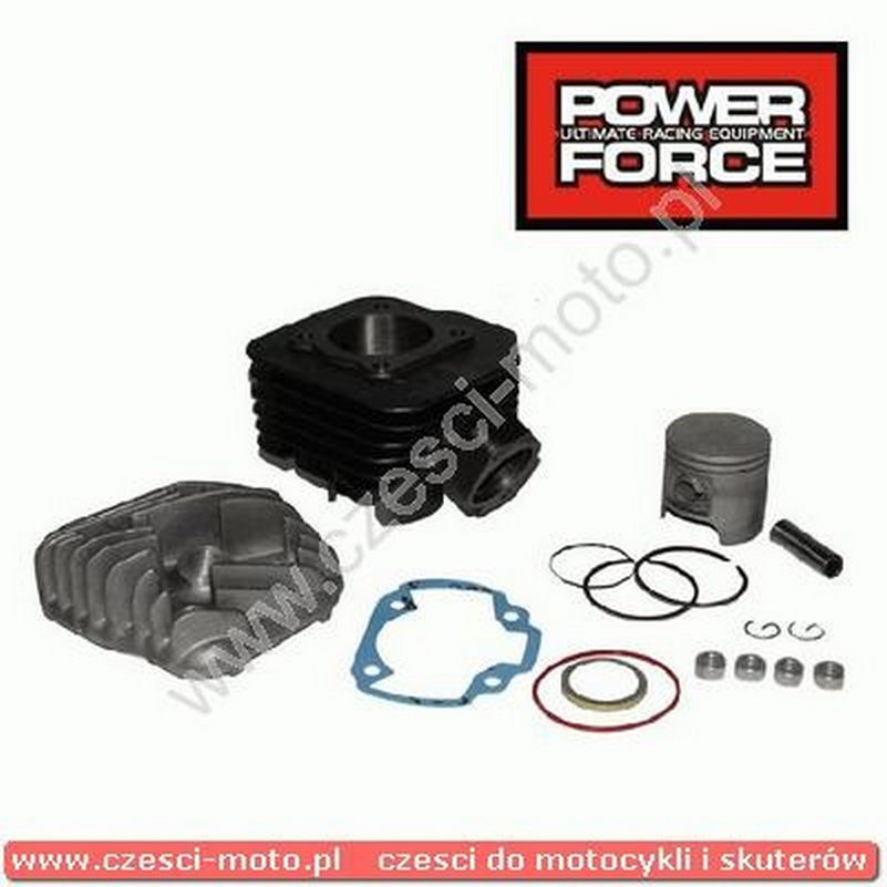 Cylinder do skuterów z silnikiem 2T Peugeot AC 70ccm Power Force