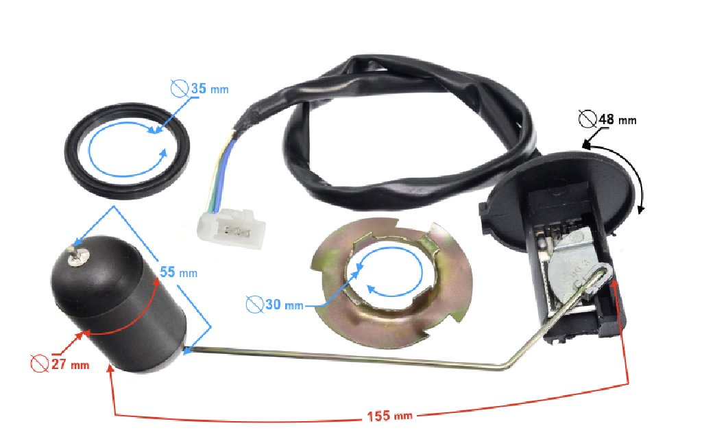 Czujnik poziomu paliwa do skutera Falcon 125 2