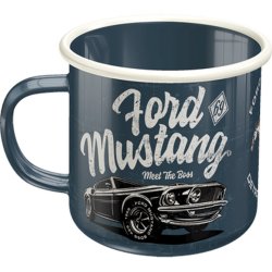 Emaliowany Kubek Ford Mustang