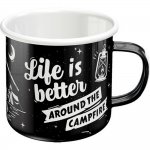 Emaliowany Kubek Life Is Better