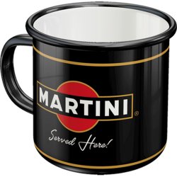  Emaliowany Kubek Martini Served