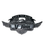 Emblemat w kształcie orła - V-TWIN 109x56mm