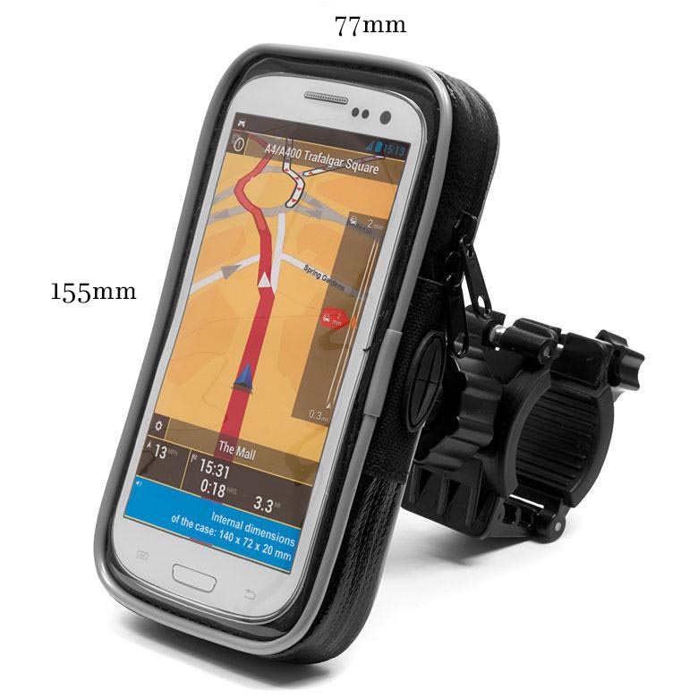 Etui wodoodporne na smartfon telefon 155x77mm motocykl rower