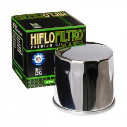  Filtr oleju HifloFiltro HF138 w chromowanej obudowie